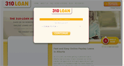 Desktop Screenshot of 310loan.com